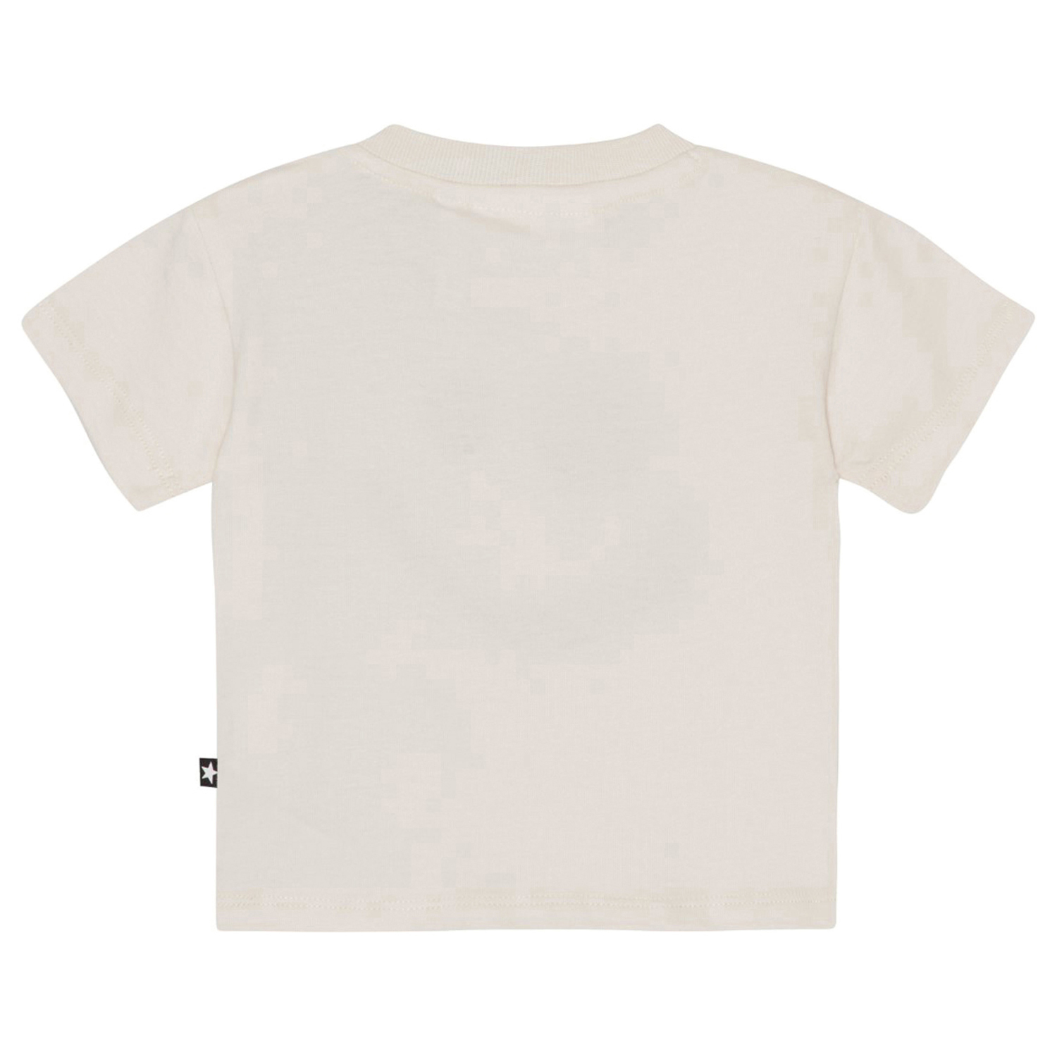 Enzo - Sea Shell - White t-shirt for small children in