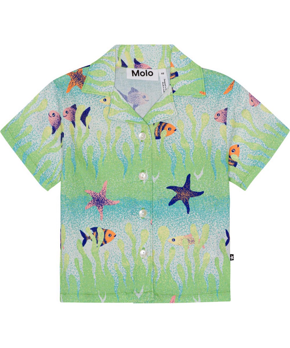 Eyou - Under The Sea - Shirt for small children in organic cotton 