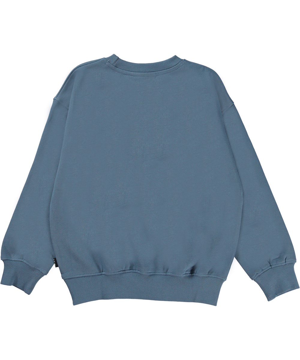 Memphis - Atlas Blue - Blå peace now sweatshirt