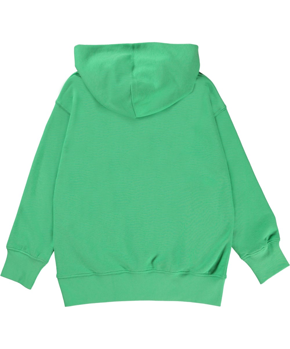 Moz - Fresh - Sort unisex hættetrøje med hello smiley