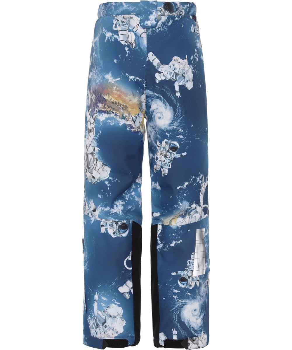 Jump Pro - Astronauts - Gerecyclede blauwe waterdichte skibroek met astronauten