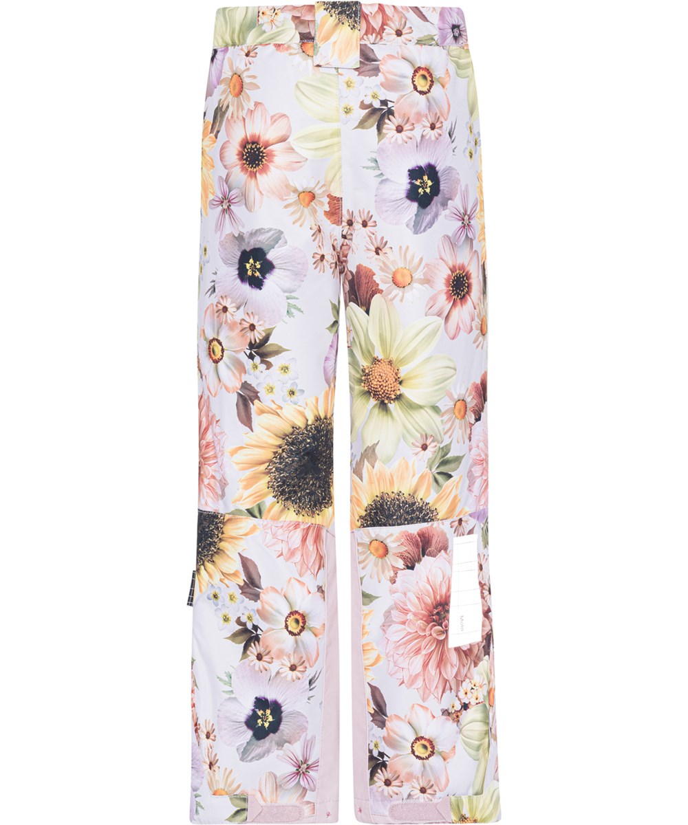 Jump Pro - Retro Flowers - Gerecyclede skibroek met bloemenprint