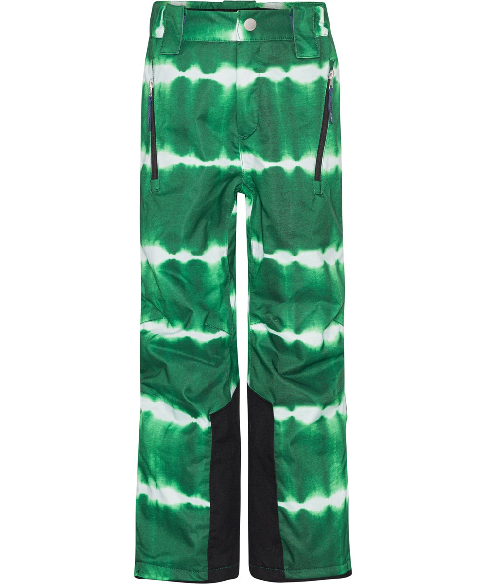 Jump Pro - Tie Dye Green - Gerecyclede skibroek in groene tie-dye