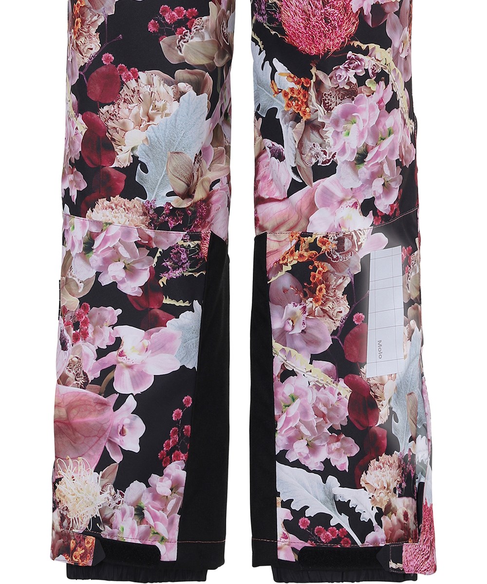 Jump pro - Bouquet - Waterdichte skibroek in bloemenprint