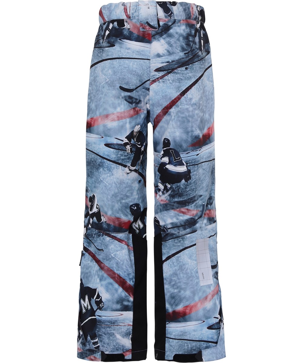 Jump pro - Ice Hockey - Waterdichte skibroek in een ijshockey print