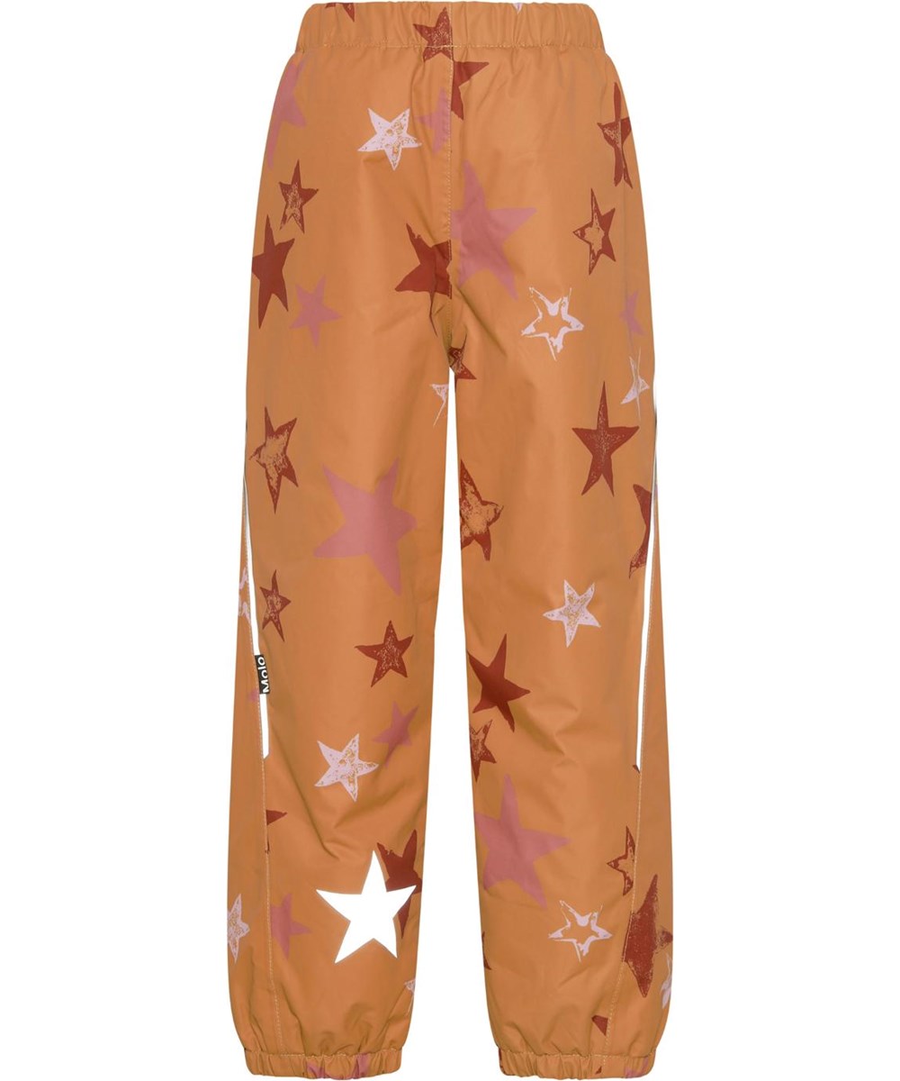 Paxton - Rosewood Star - Gouden regenbroek met sterprint