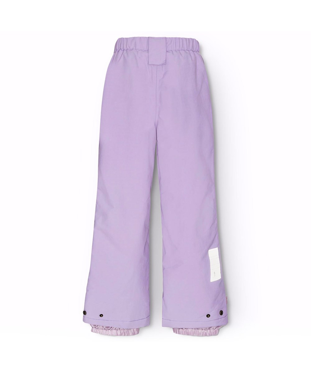 Paxton - Viola - Wind- en waterdichte paarse skibroek voor kinderen gemaakt van gerecycled nylon.
