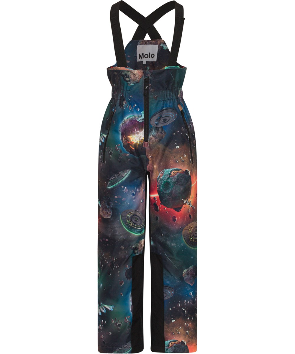 Play pro - Space Journey - Gerecyclede skibroek met heelal en planeten print