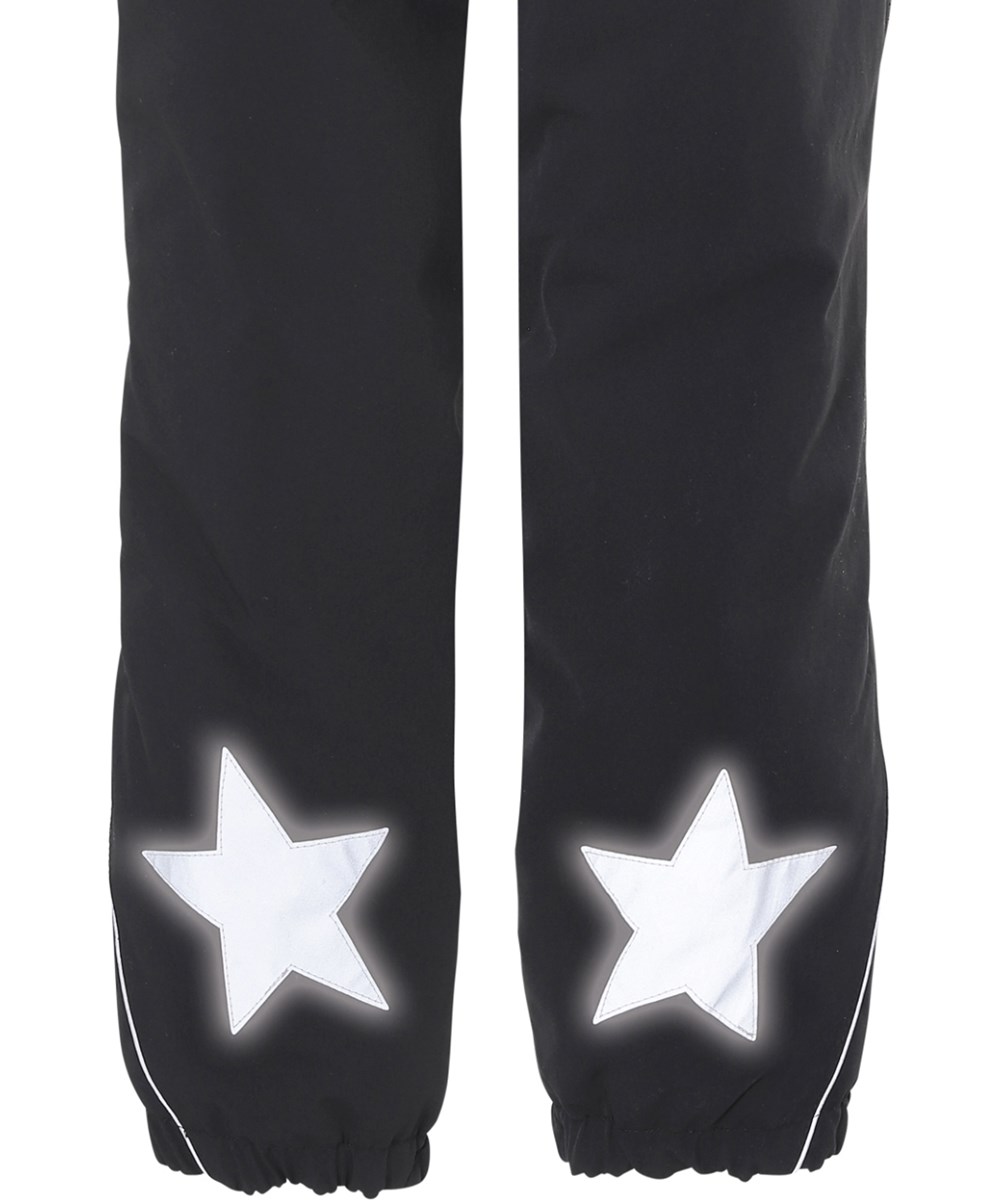 Pollux Active - Black - Zwarte waterdichte skibroek 