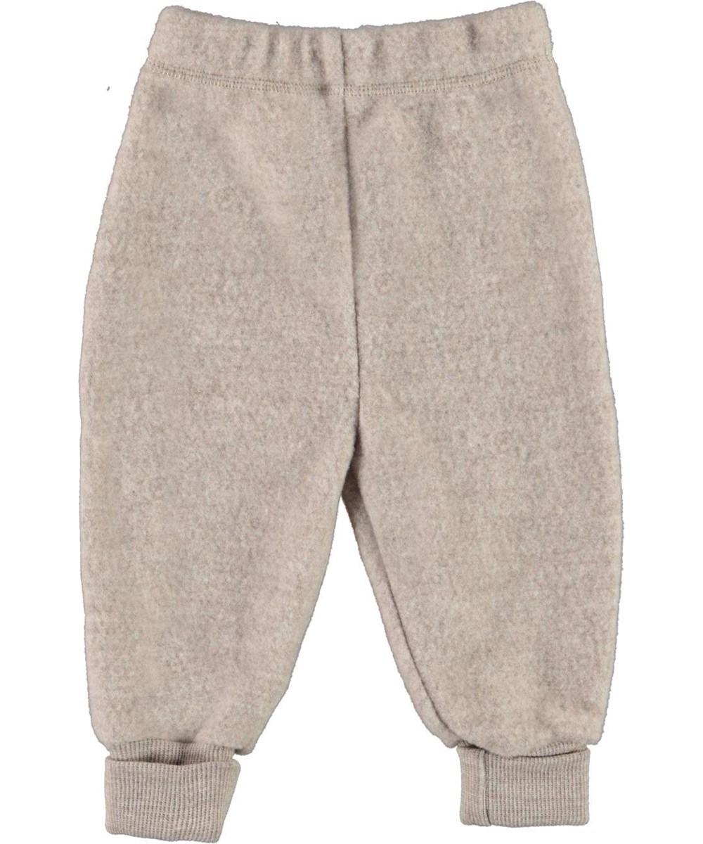 Ulmer - Moon Sand - Wollen beige babybroek