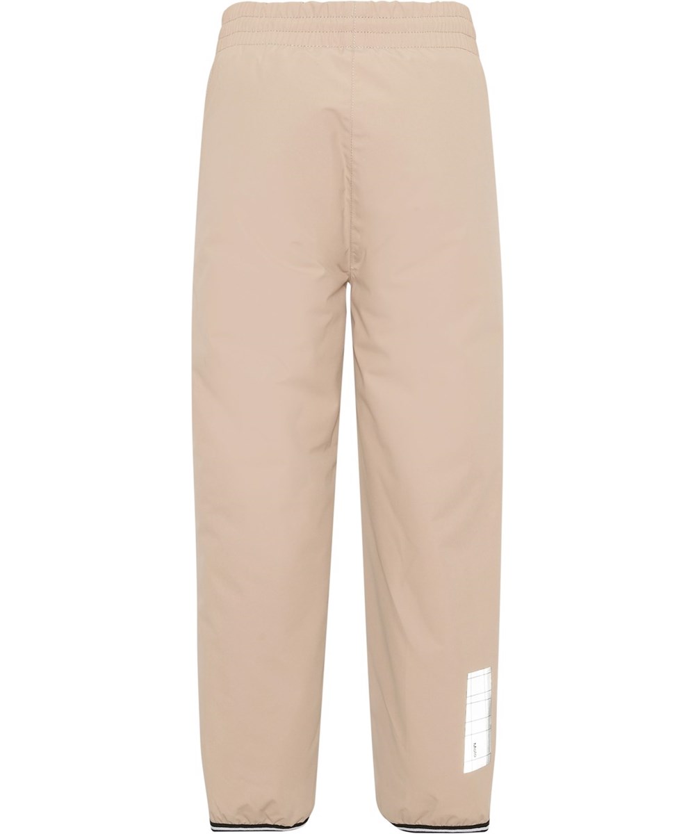 Wild - Nougat - Lichtroze gerecyclede gevoerde pull on broek met reflectoren