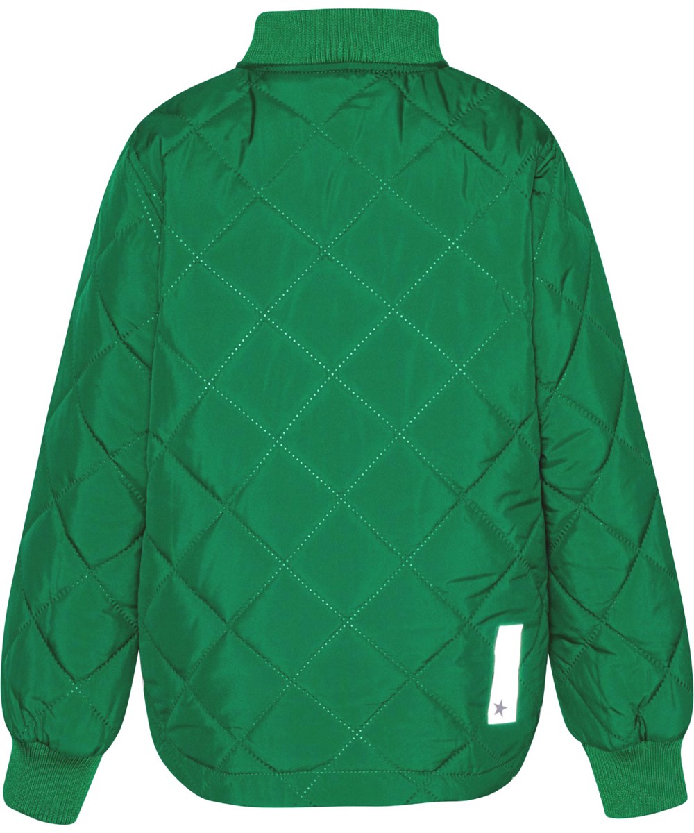Hallow - Vivid Green - Groene thermische jas van gerecycled polyester