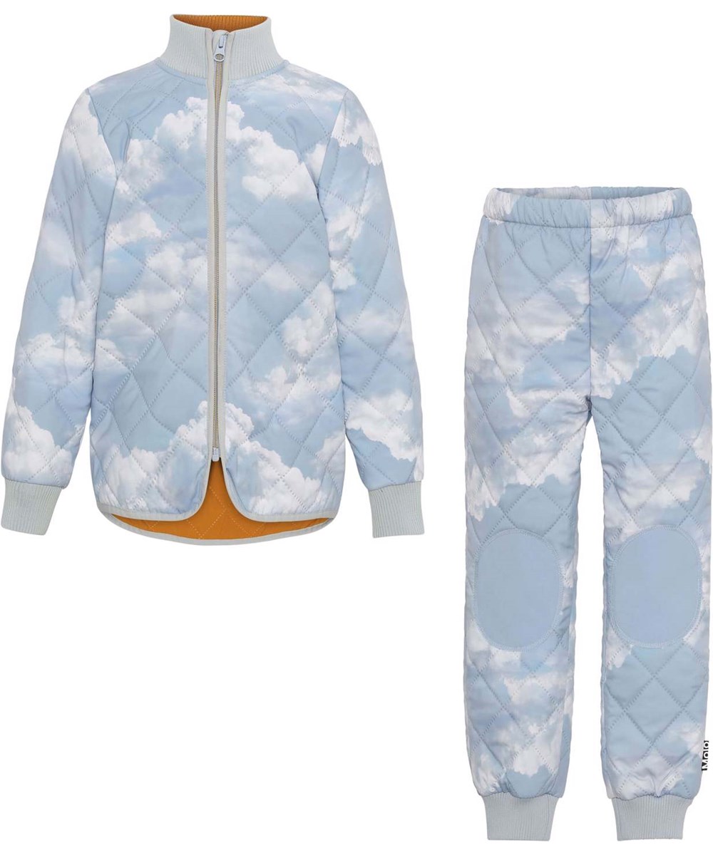 Hatton - Cloudy Day - Thermopak in luchtprint