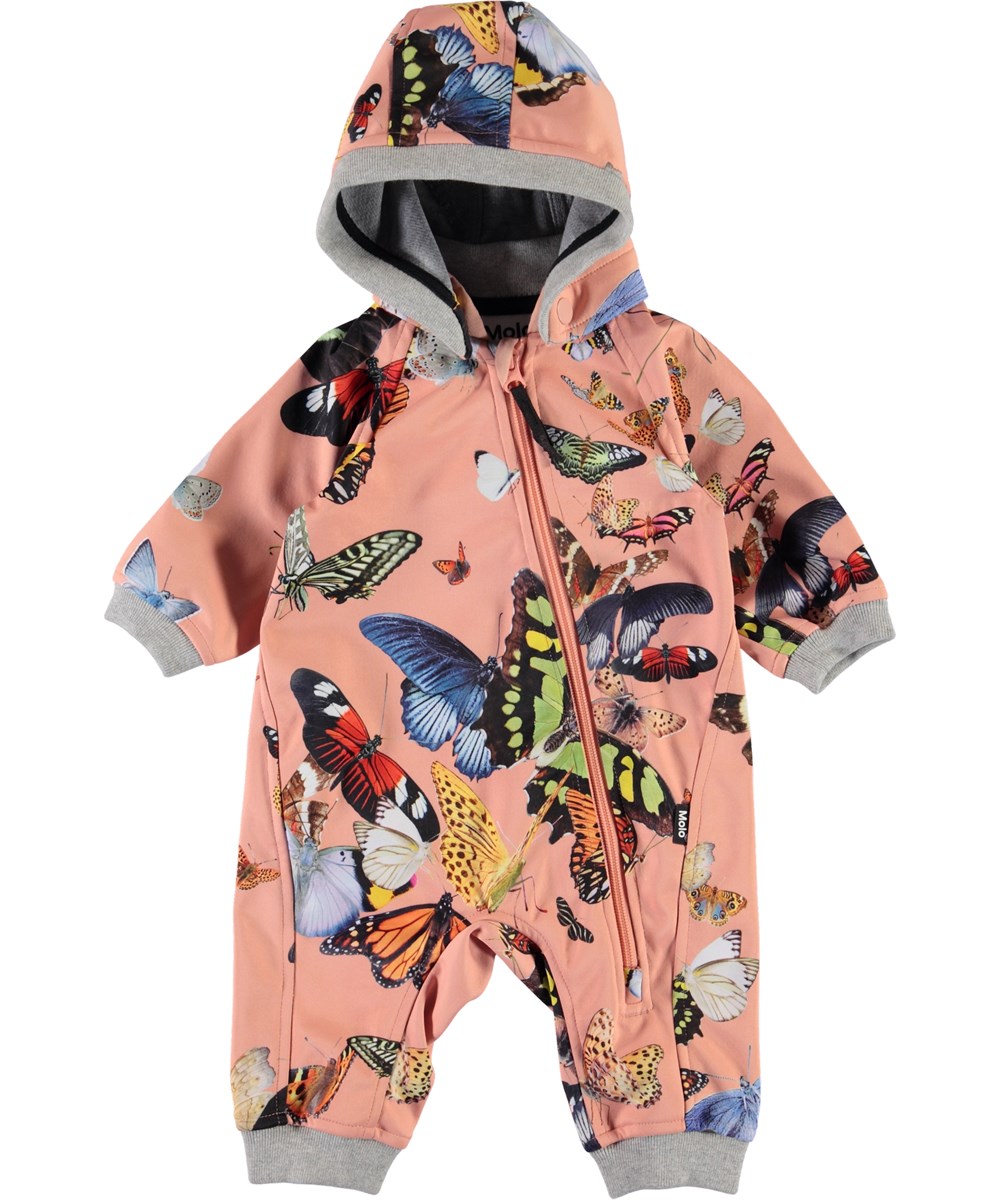 Hill - Flying Butterflies - Baby waterdichte softshell pak