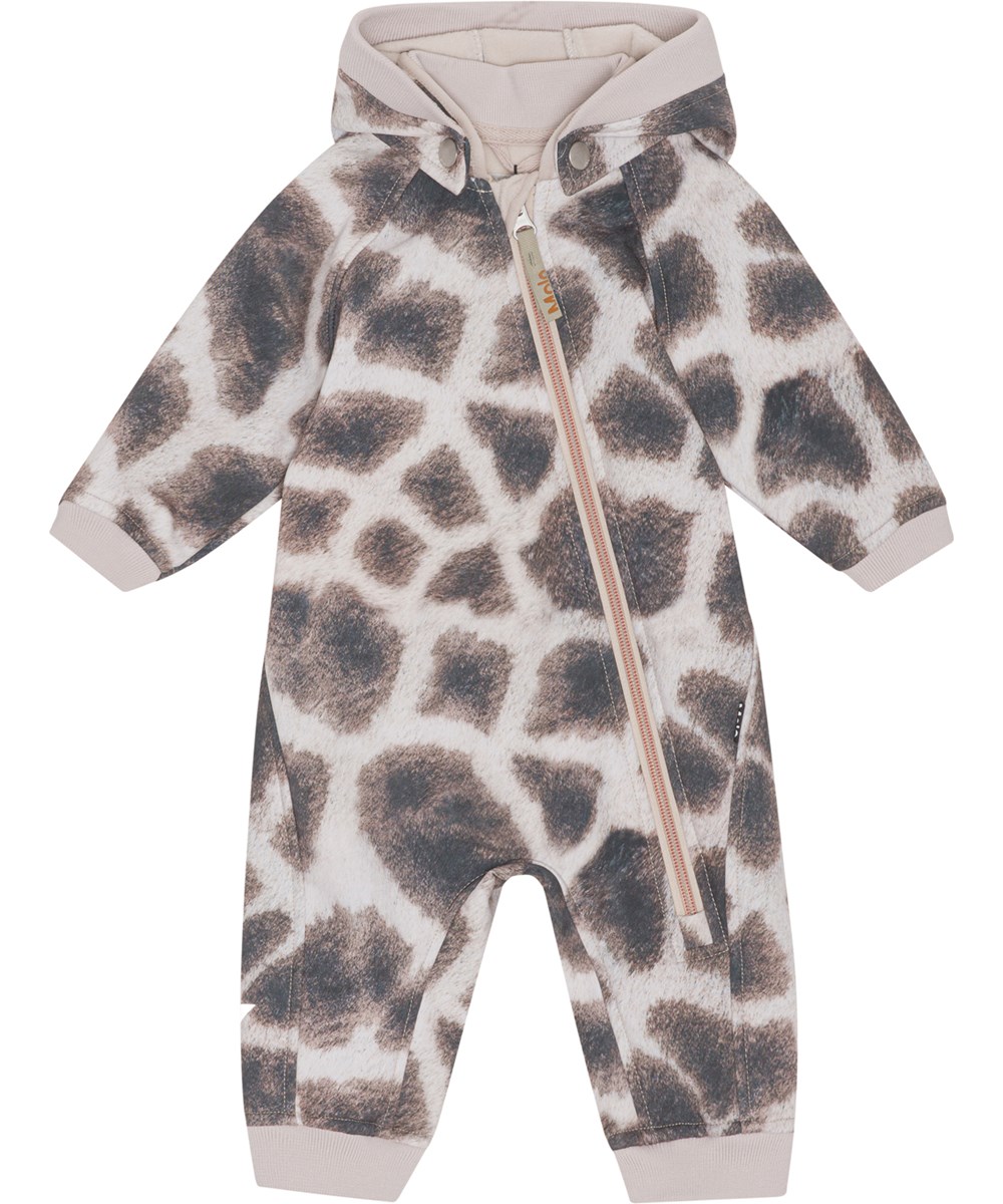 Hill - Giraffe - Softshell babypakje met giraf print
