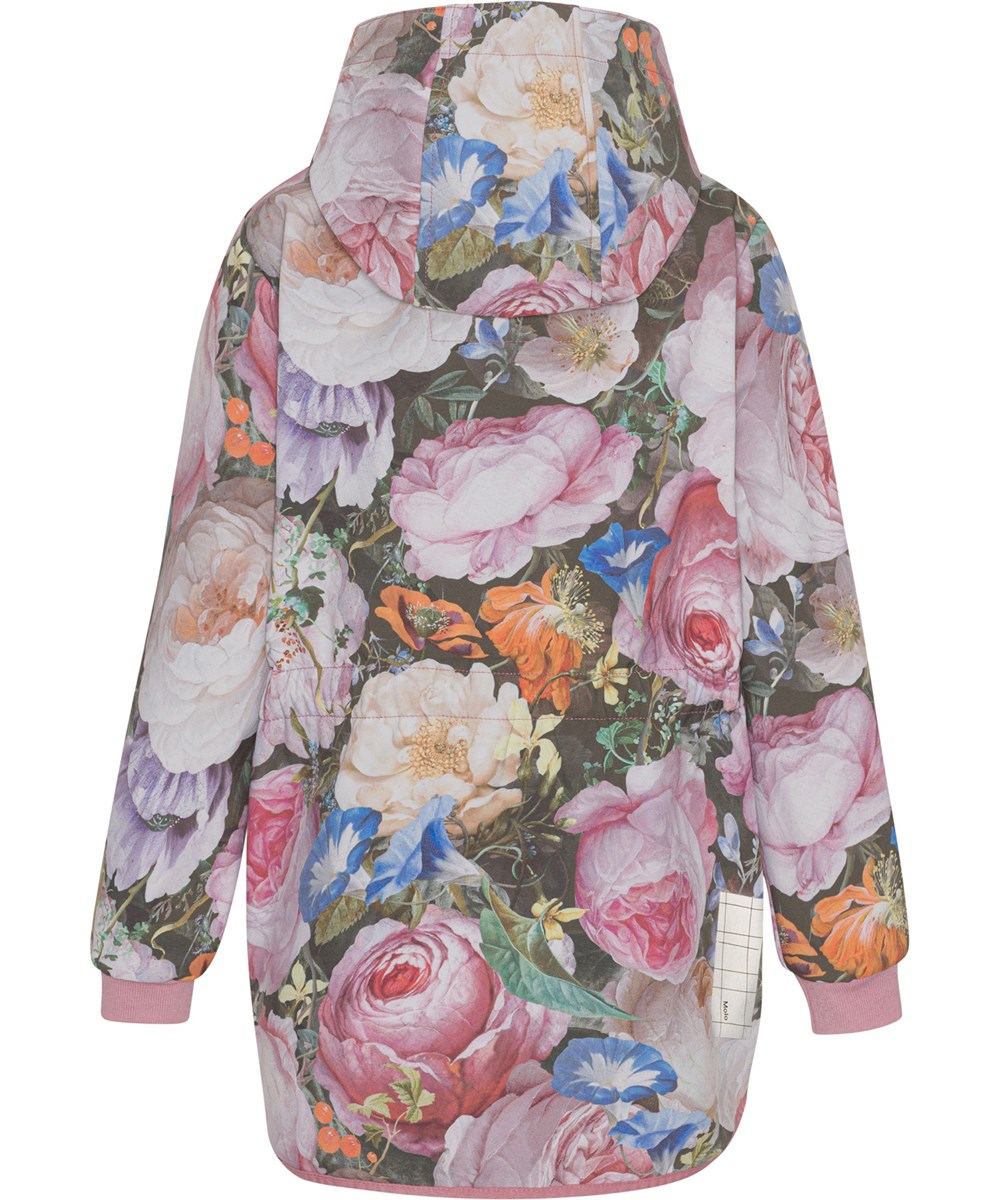 Hillary - Still Life - Gerecyclede softshell jas met bloemenprint