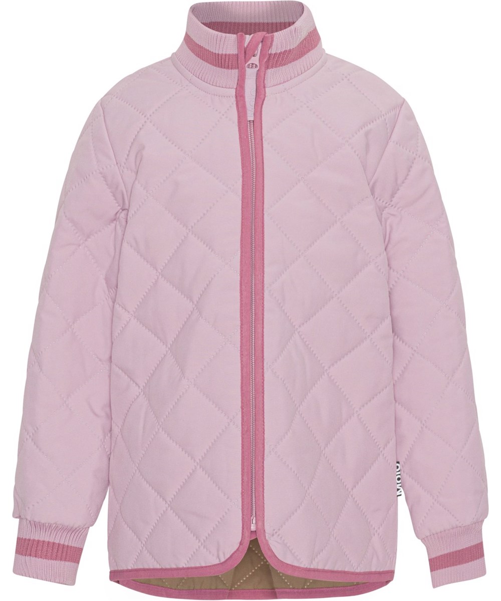 Husky - Blue Pink - Roze thermische jas met sterreflector