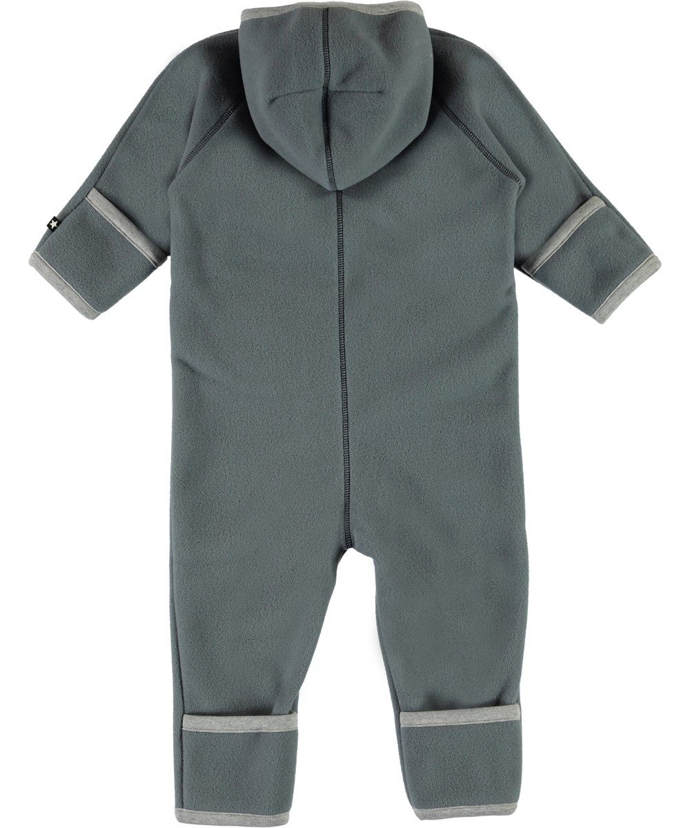 Udo - Stormy Weather - Babypakje van fleece met grijze wanten