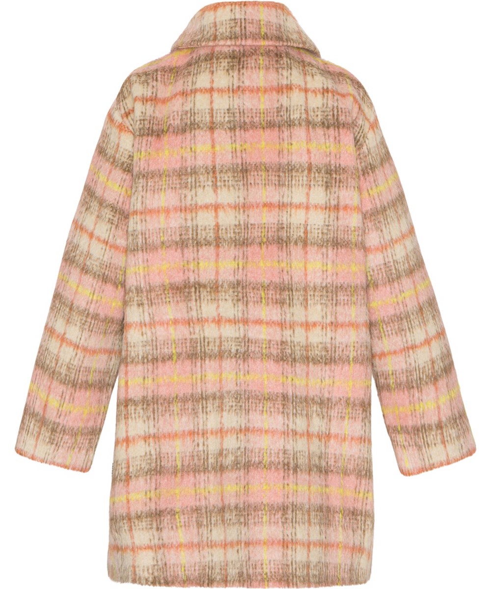 Hope - Dusty Check - Geruite jas in roze en beige tinten