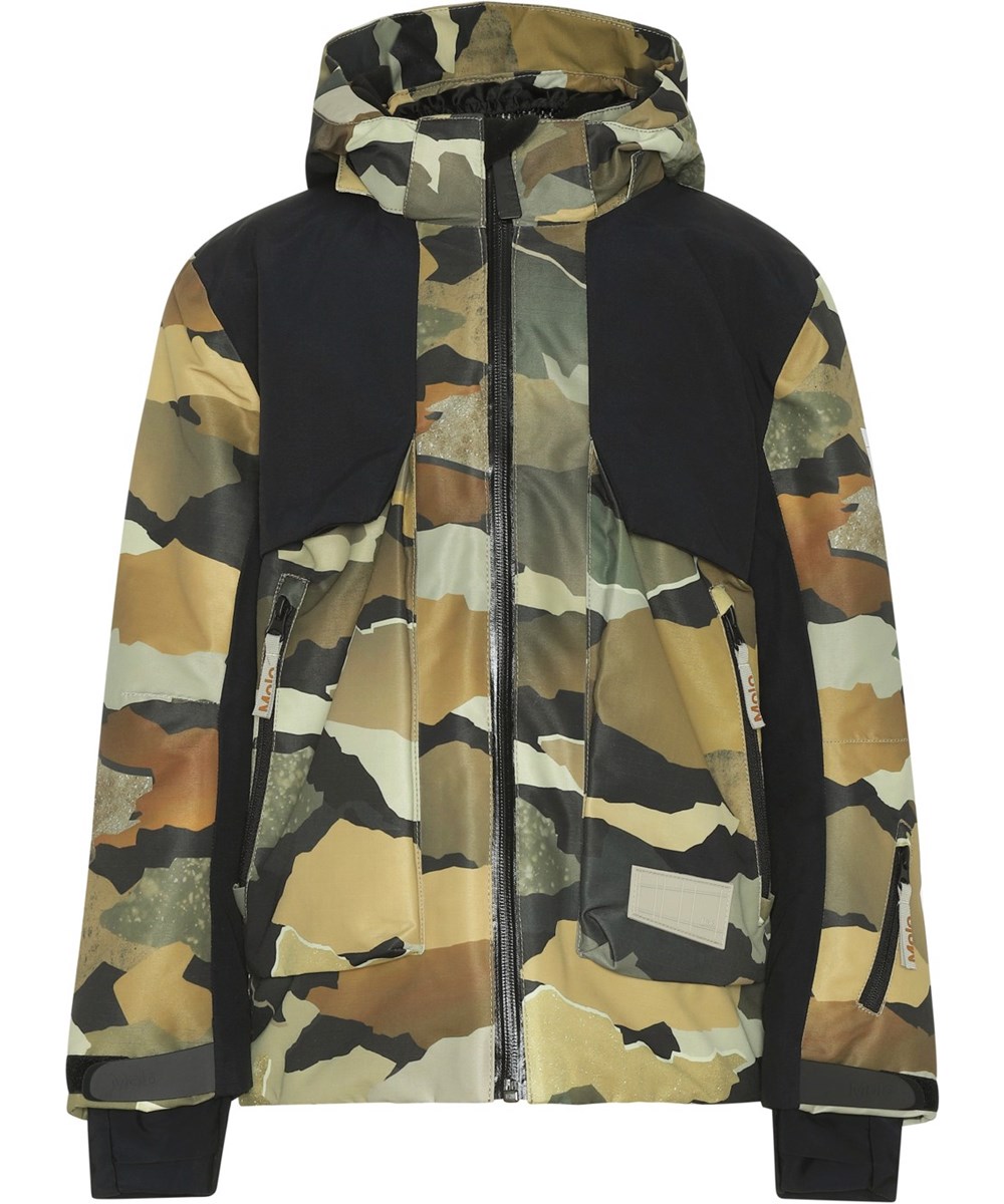 Alpine - Autumn Camo - Gerecyclede ski-jas in camouflage print