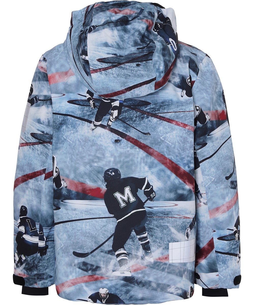 Alpine - Ice Hockey - Waterdichte ski jas met ijshockeyprint