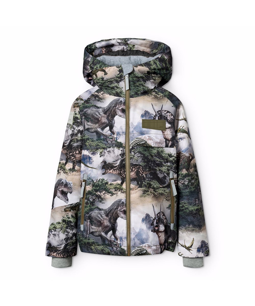 Castor - Rocky Dino - Wind- en waterdichte winterjas voor kinderen gemaakt van gerecycled polyester en gevoerd met 3M™ Thinsulate™.