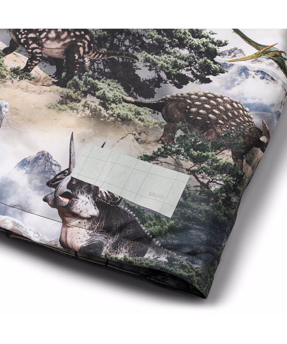 Castor - Rocky Dino - Wind- en waterdichte winterjas voor kinderen gemaakt van gerecycled polyester en gevoerd met 3M™ Thinsulate™.