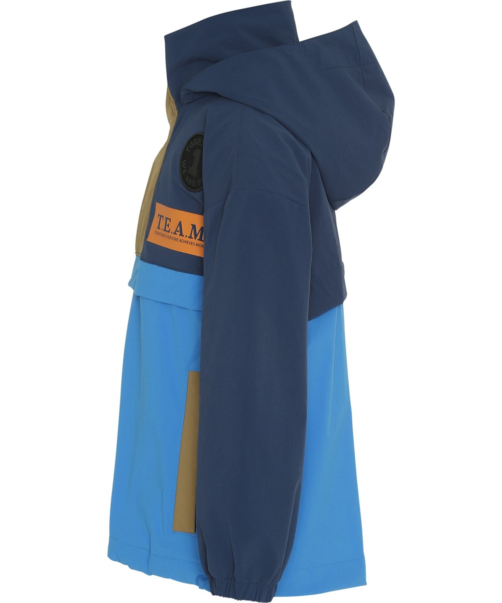 Halden - Azure - Waterdichte blauwe anorak