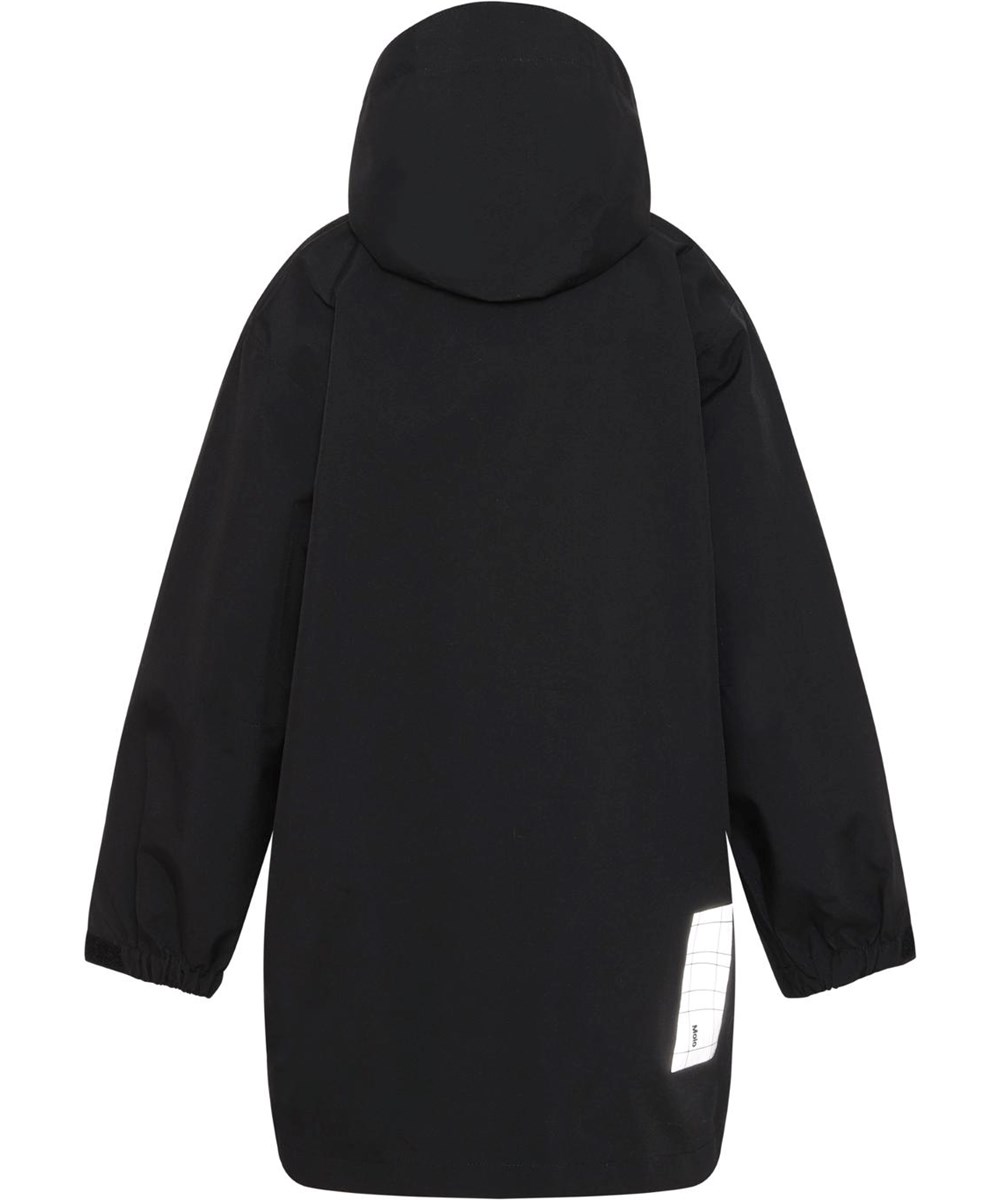 Harden - Black - Zwarte hardshell jas water- en winddicht