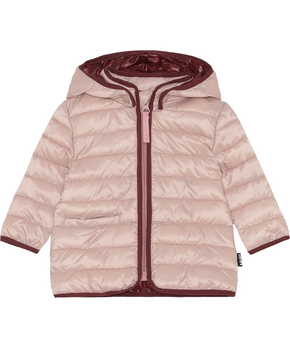 Harmony - Powder Rose - Lichtroze gerecyclede baby donsjas