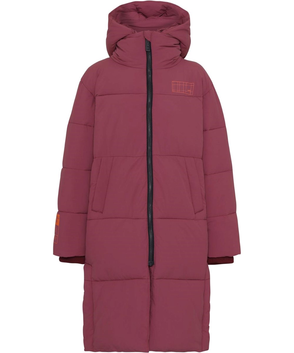 Harper - Maroon - Gerecyclede bordeaux rode donsjas