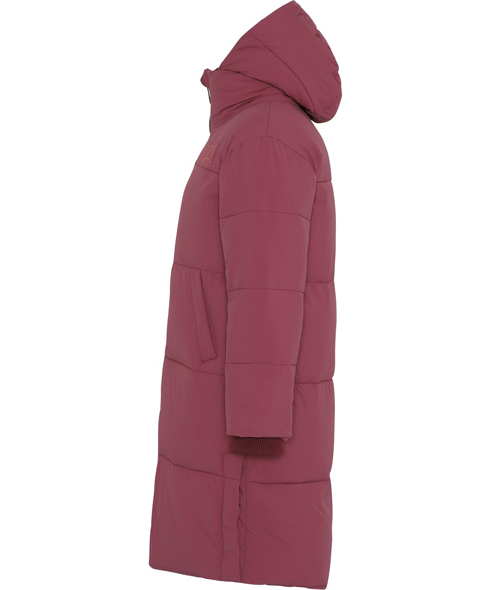 Harper - Maroon - Gerecyclede bordeaux rode donsjas