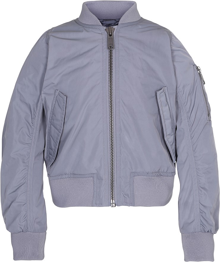 Haylee - Alloy - Grijze bomber jas