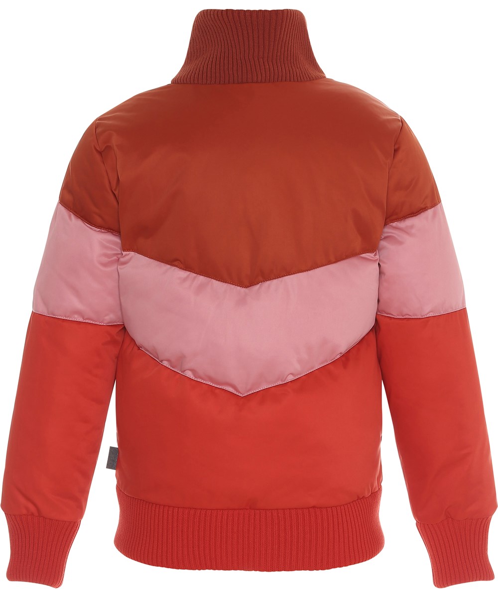 Hedia - Rooibos - Driekleurige winterjas.