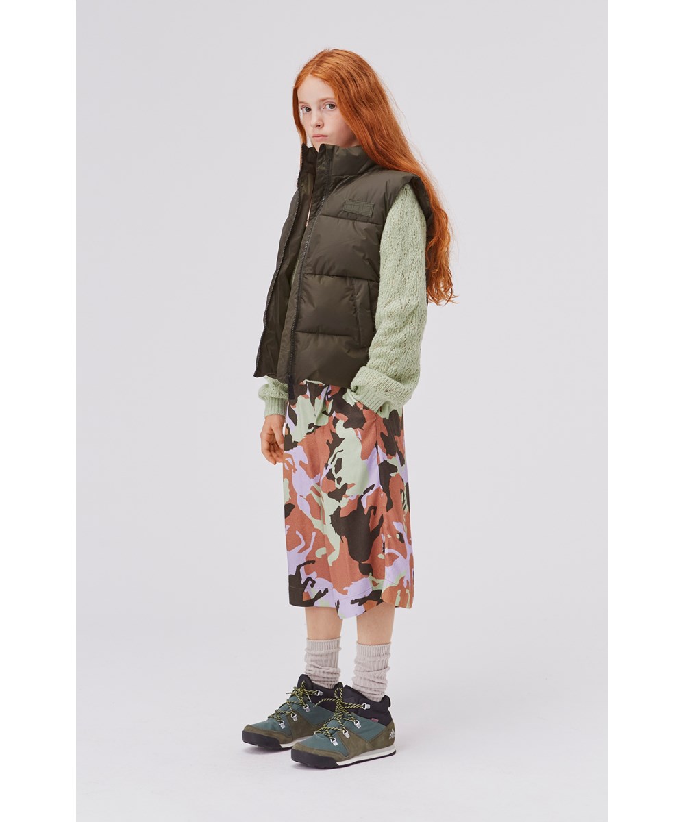 Heike - Forest - Gerecyclede donkergroene bodywarmer