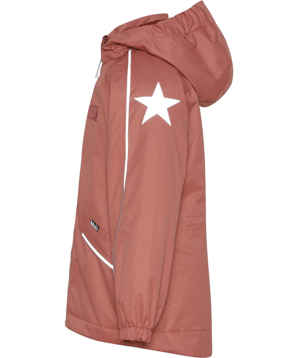 Heiko - Maple - Gerecyclede roze unisex jas