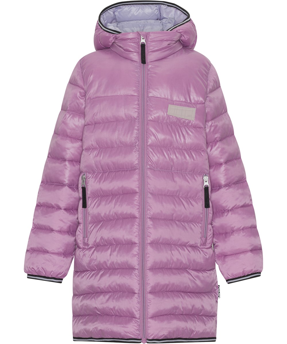 Helin - Purple Ray - Roze donsjas met capuchon