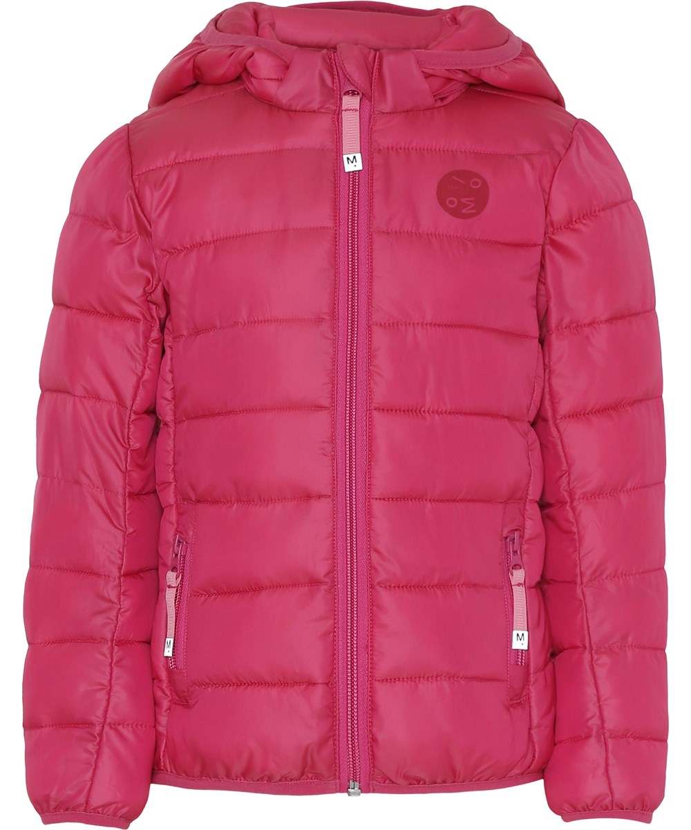 Herb - Disco Pink - Roze jas met capuchon.