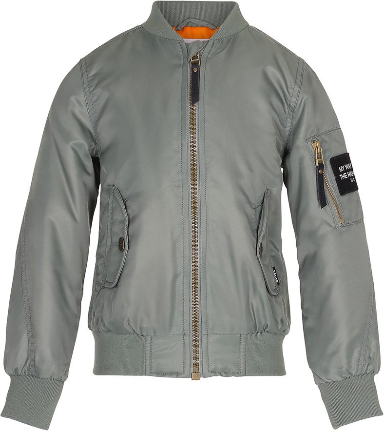 Hiker - Sea Spray - Sportieve, groene bomber jas