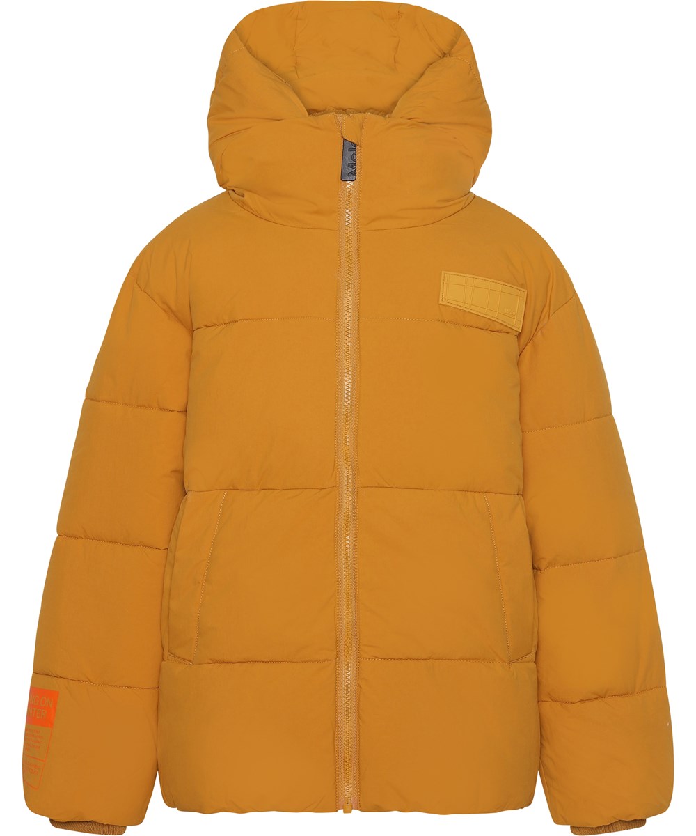 Hilo - Autumn Leaf - Gerecyclede mosterdkleurige winter donsjas