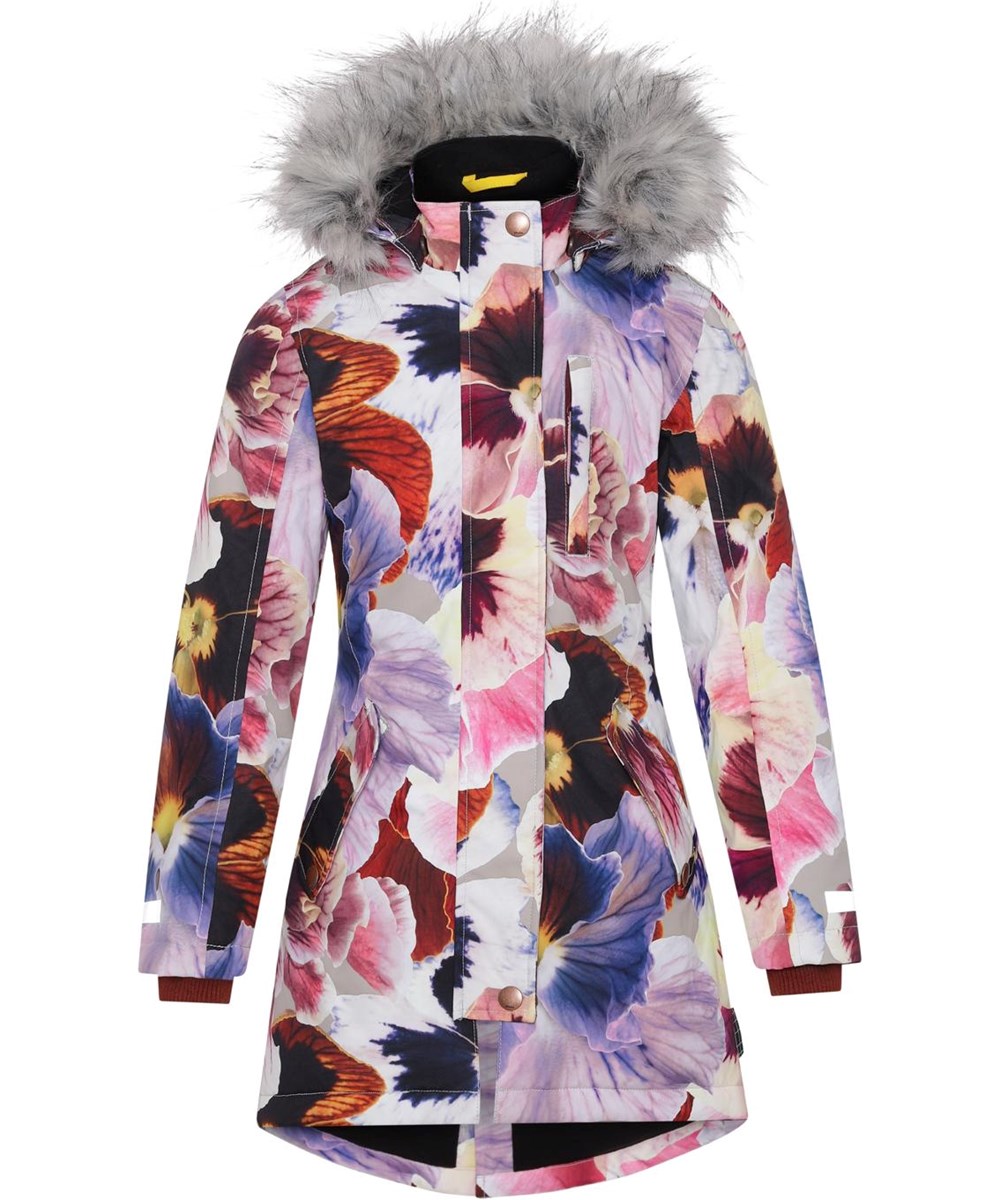 Peace - Giant Floral - Gerecyclede parka met bloemenprint