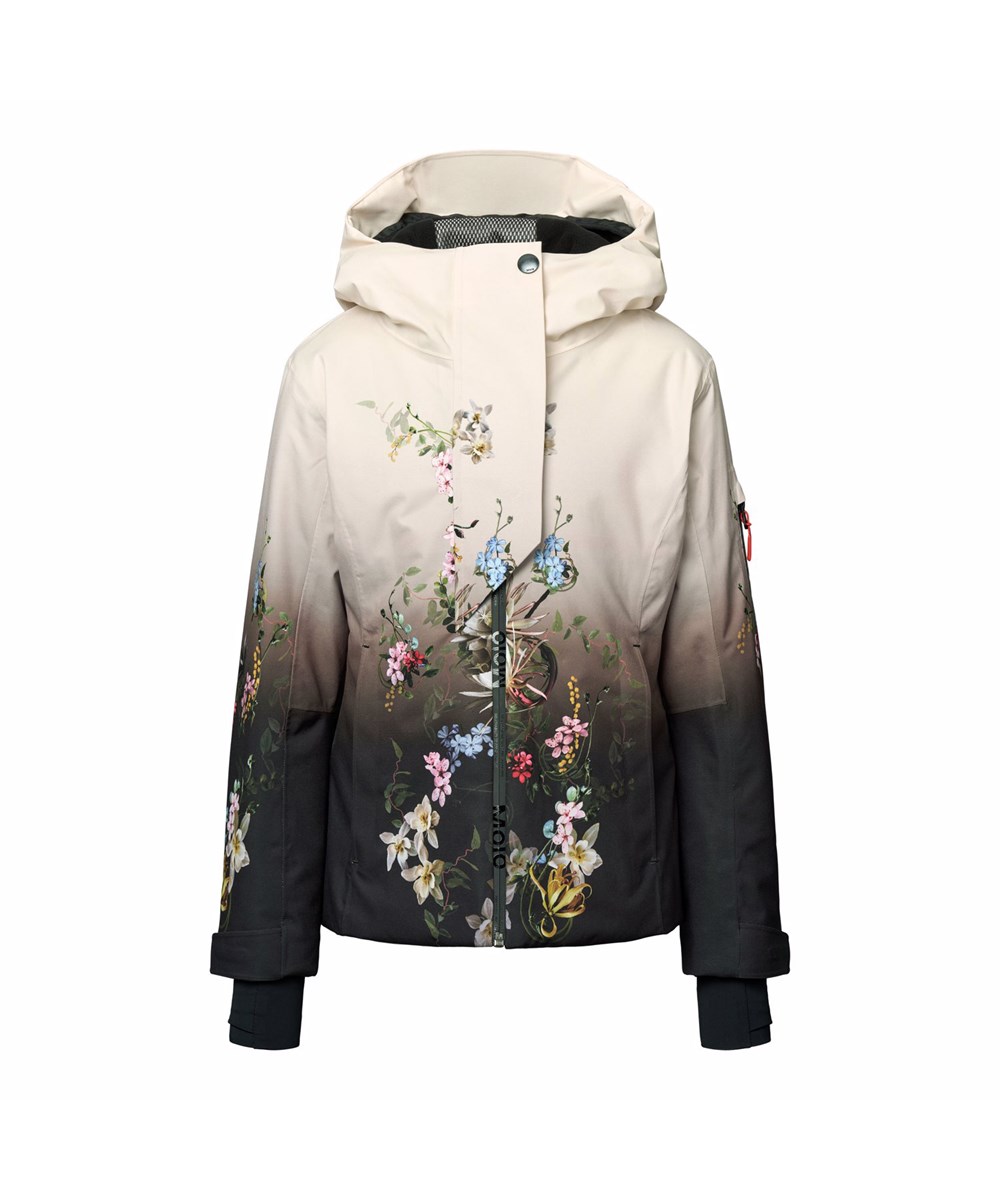 Pearson - Faded Paisley - Wind- en waterdichte winterjas voor kinderen gemaakt van gerecycled polyester met bloemenprint, gerecyclede polyester vulling en 3M™ Thinsulate™.