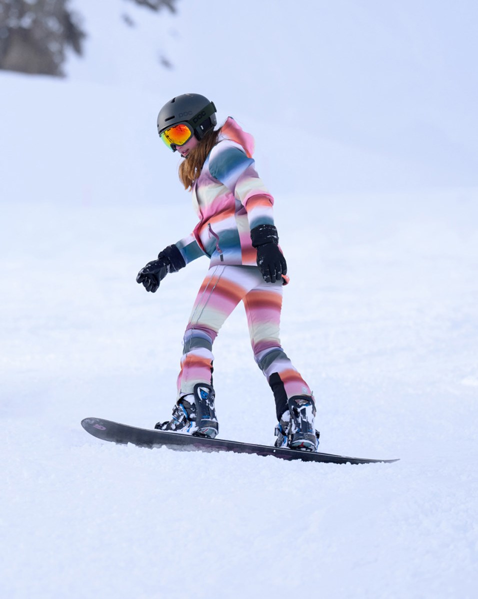 Pearson - Misty Rainbow - Waterdichte en gerecyclede ski-jas met regenboogprint