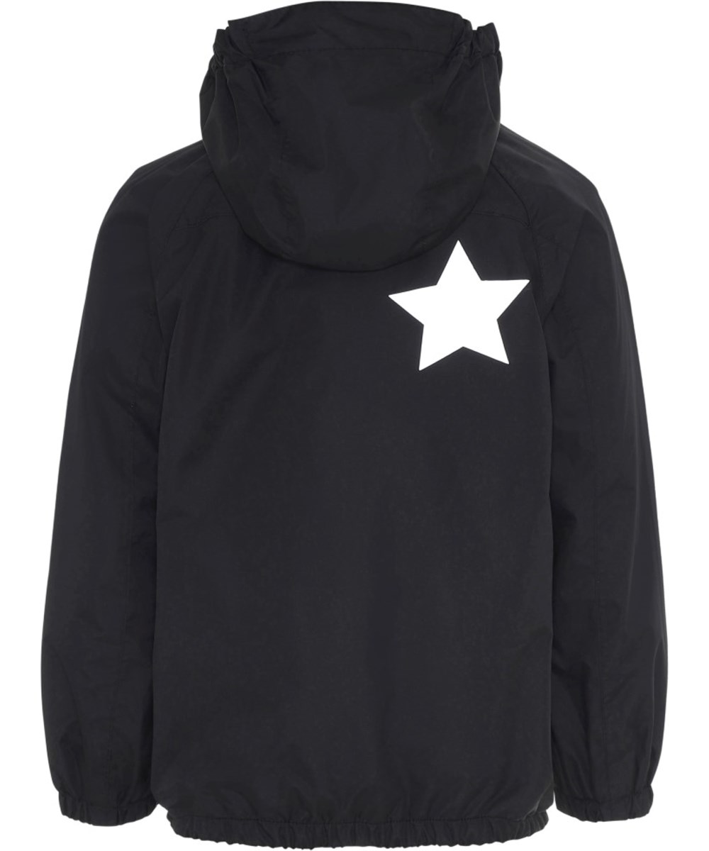 Waiton - Black - Zwarte regenjas