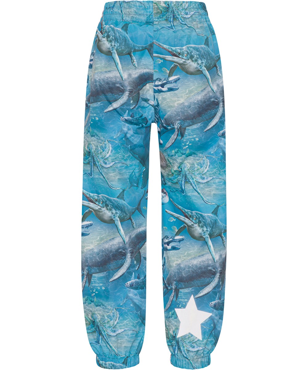 Waits - Big Ancient Sea - Blauwe regenbroek met zeedieren