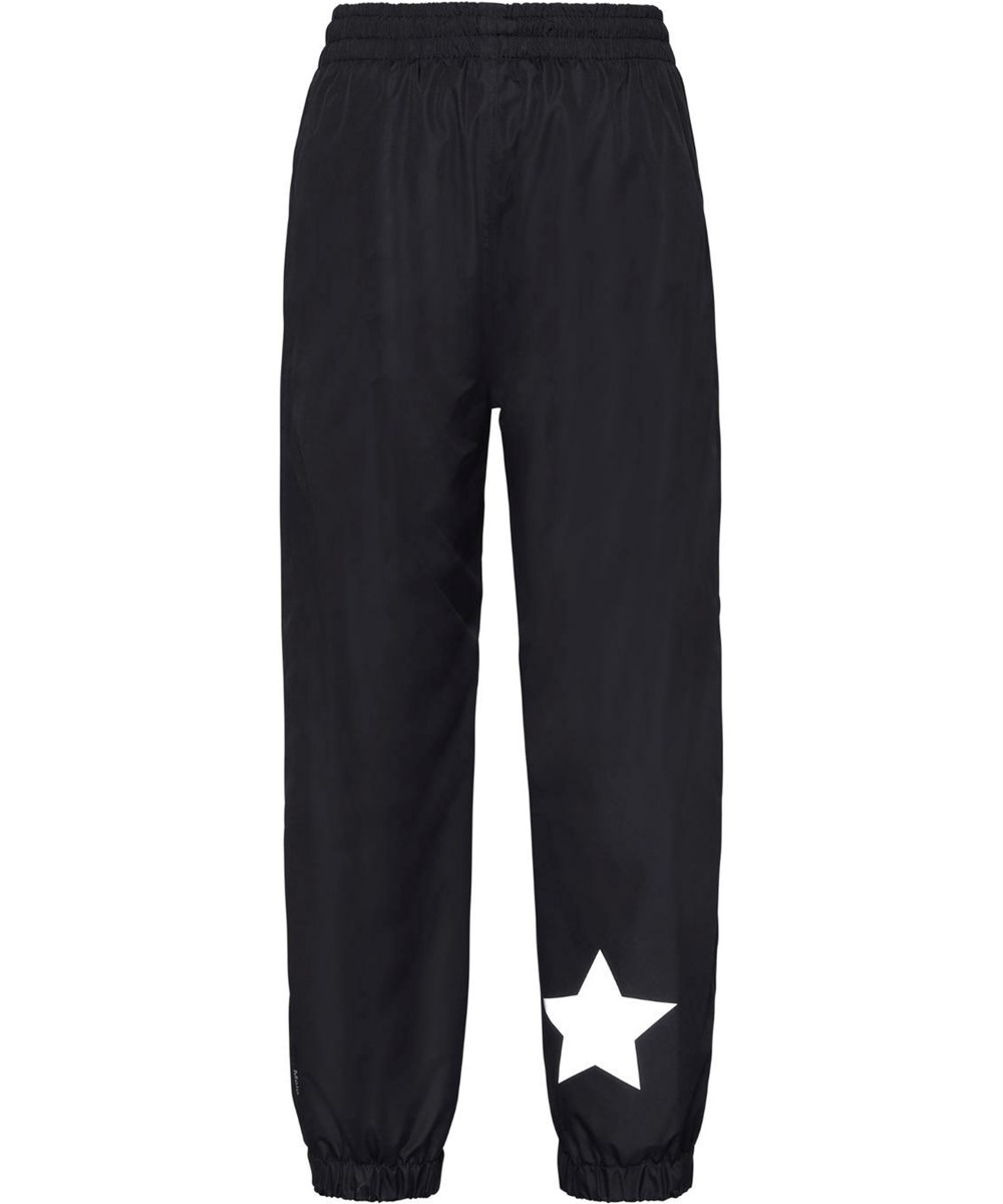 Whalley - Black - Zwarte regenkleding met sterreflector