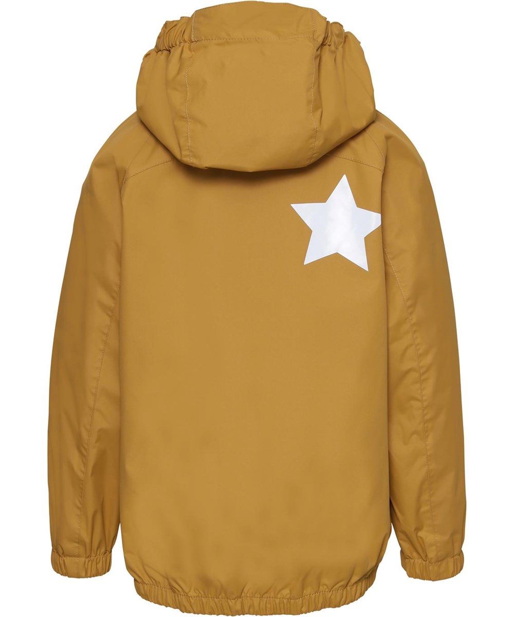 Whalley - Honey - Gouden regenkleding met sterreflector