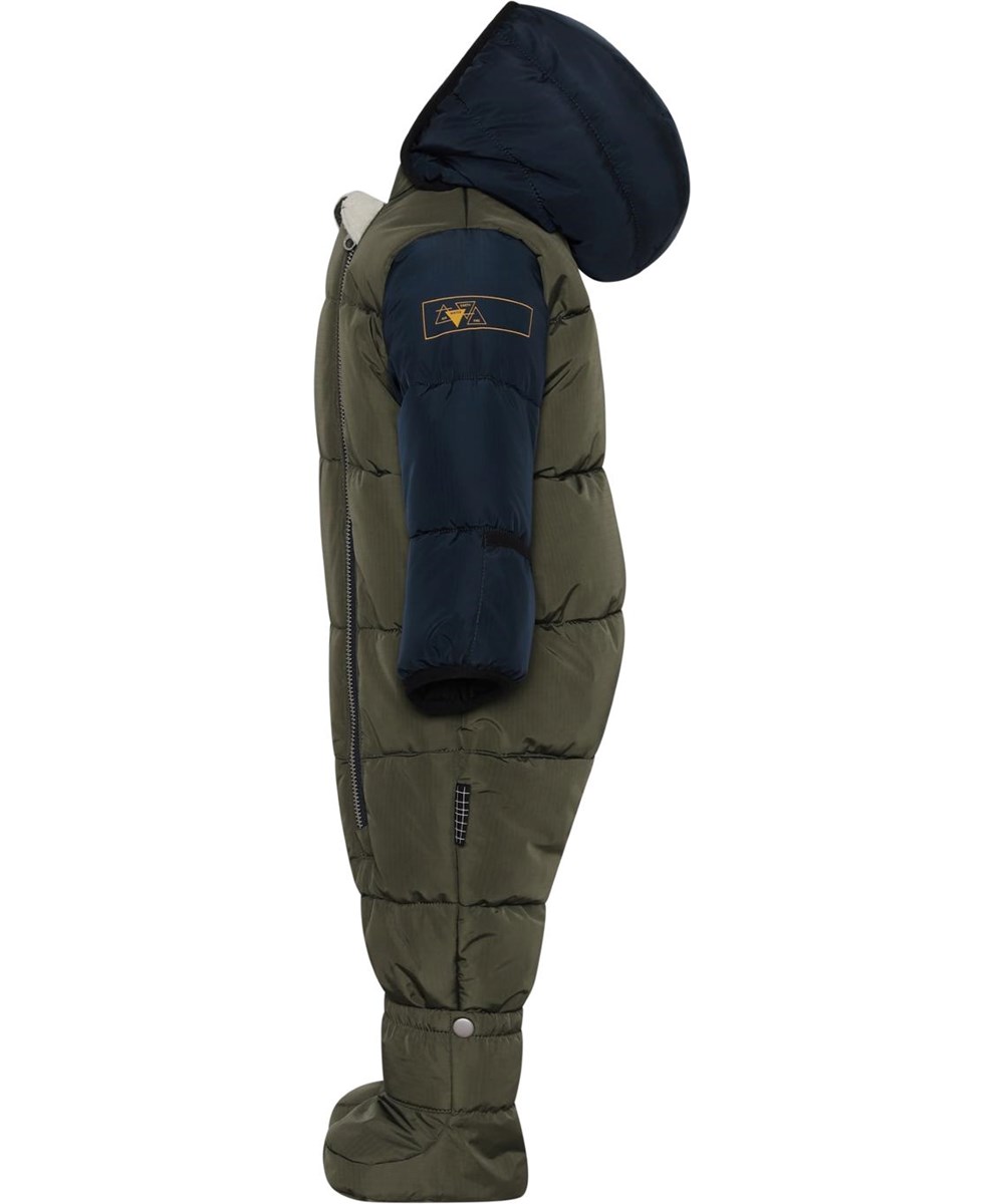 Hebe - Autumn Block - Baby skipak in groen en blauw