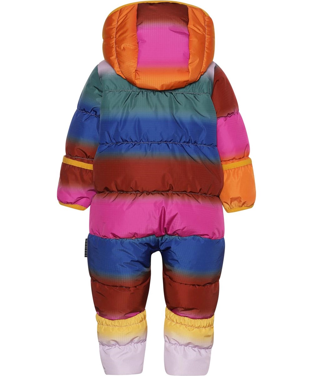 Hebe - Glowy Rainbow - Baby skipak in regenboogkleuren
