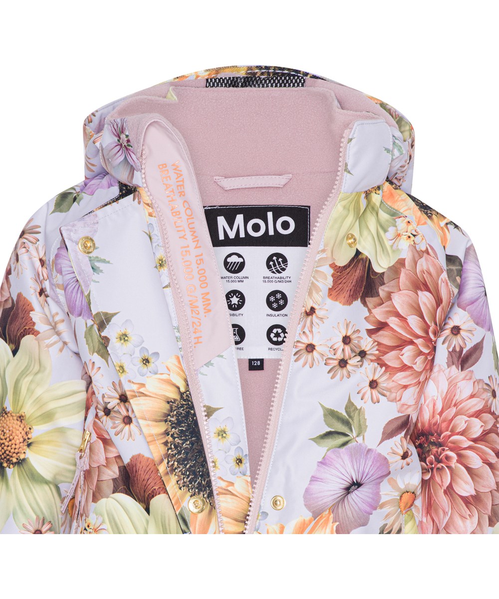 Hux - Retro Flowers - Gerecyclede skipak met bloemenprint